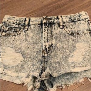 jean shorts forever 21